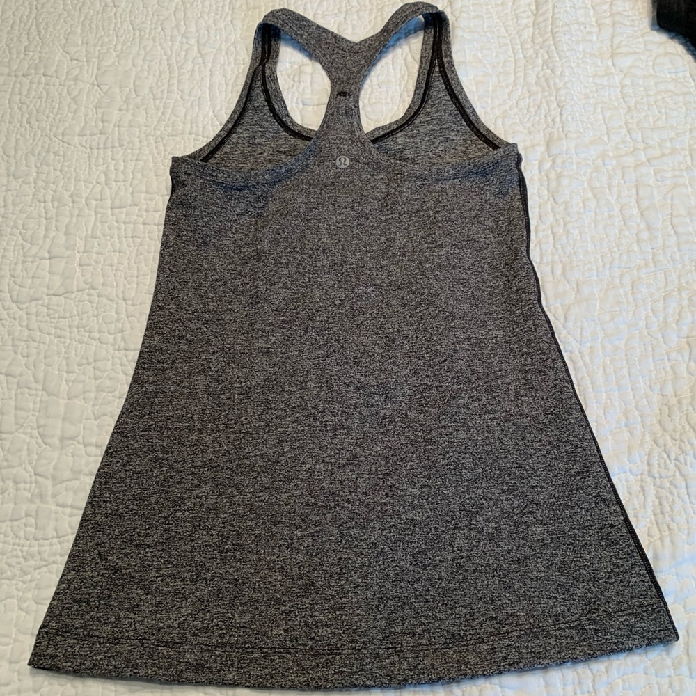 Lululemon Grey Racerback Tank - Picture 2 of 3